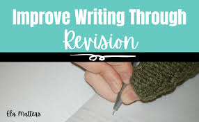 Improve Writing With Revision