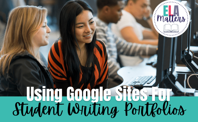 Using Google Sites For Student Writing Portfolios