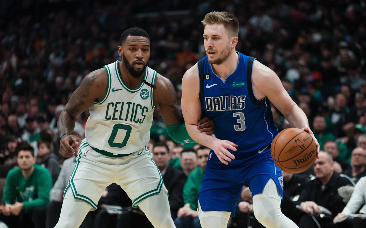 dallas mavericks vs boston celtics match player stats