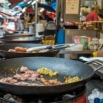 chinatown hawker leftovers consumption