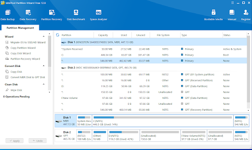 MiniTool Partition Wizard