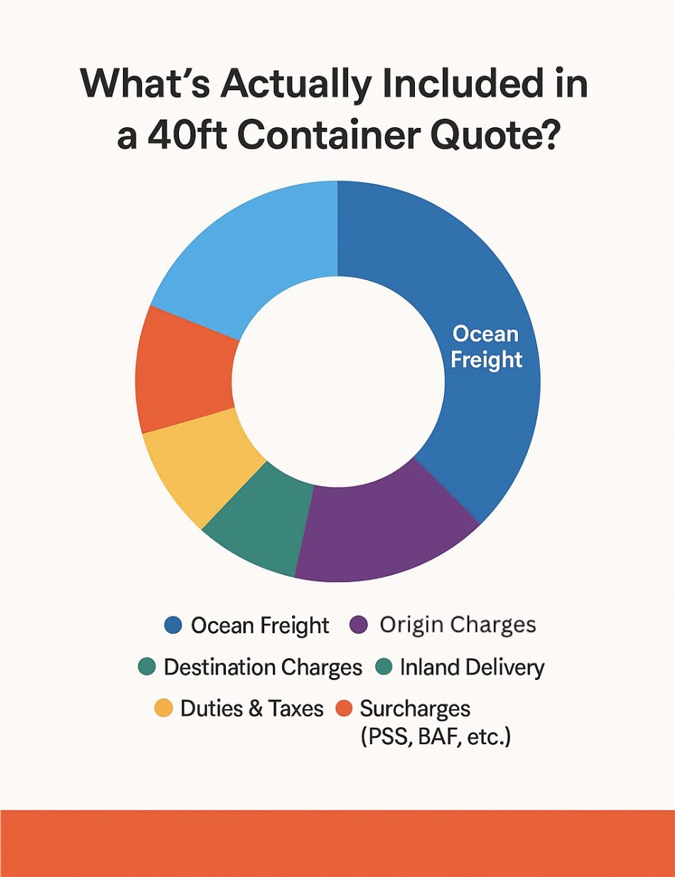 Cost of Shipping a 40ft Container