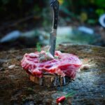 carving meat knife