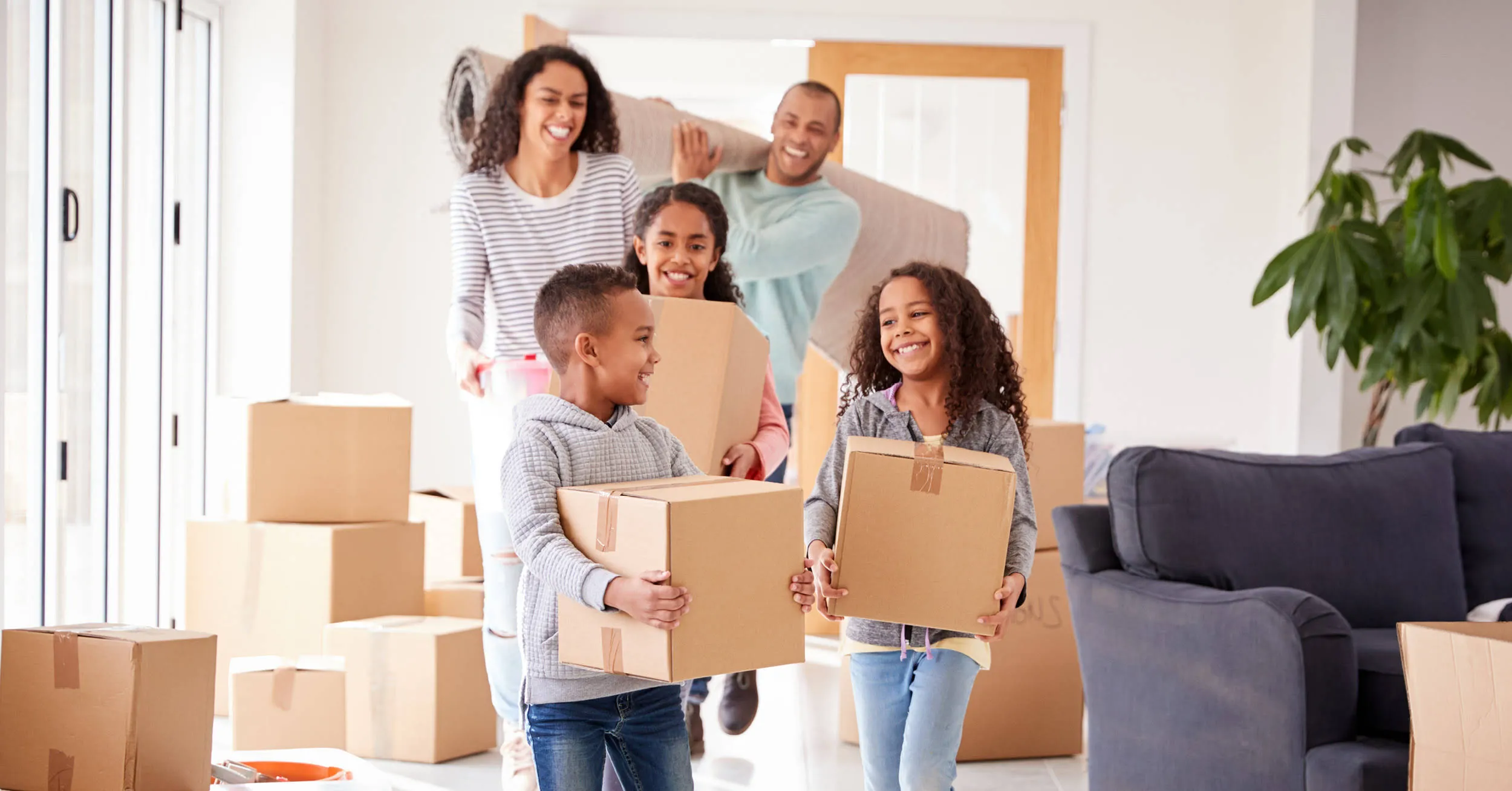 Moving With a Big Family