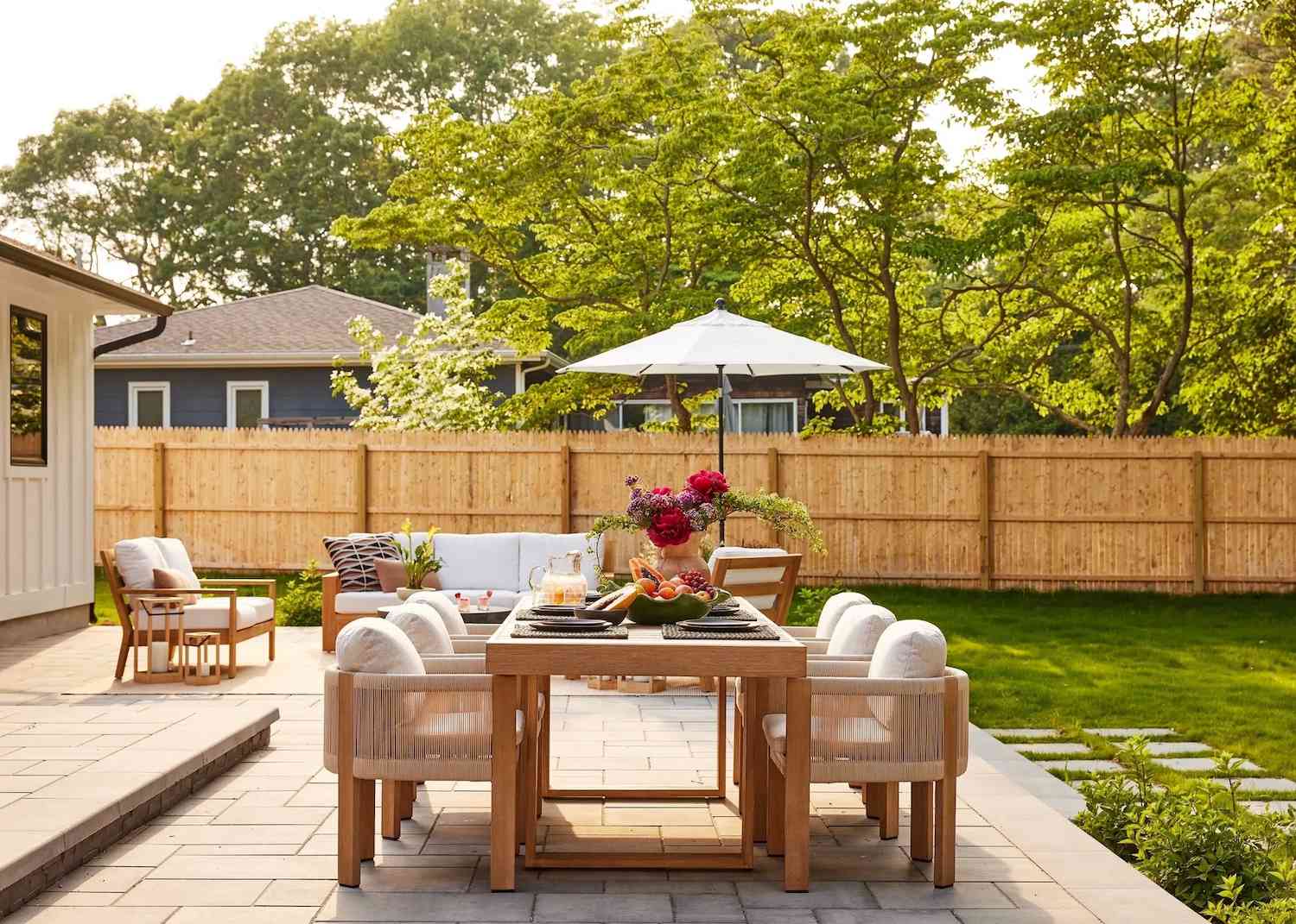 Patio Setup