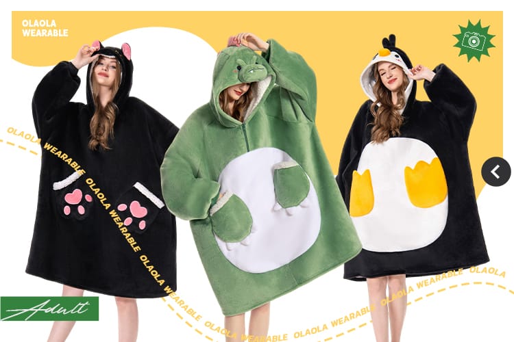 Discover Olaola: Wearable Blankets, Onesies, and Outfits for All Ages
