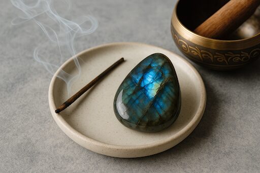 How to Use Labradorite in Meditation, Sleep, and Energy Cleansing