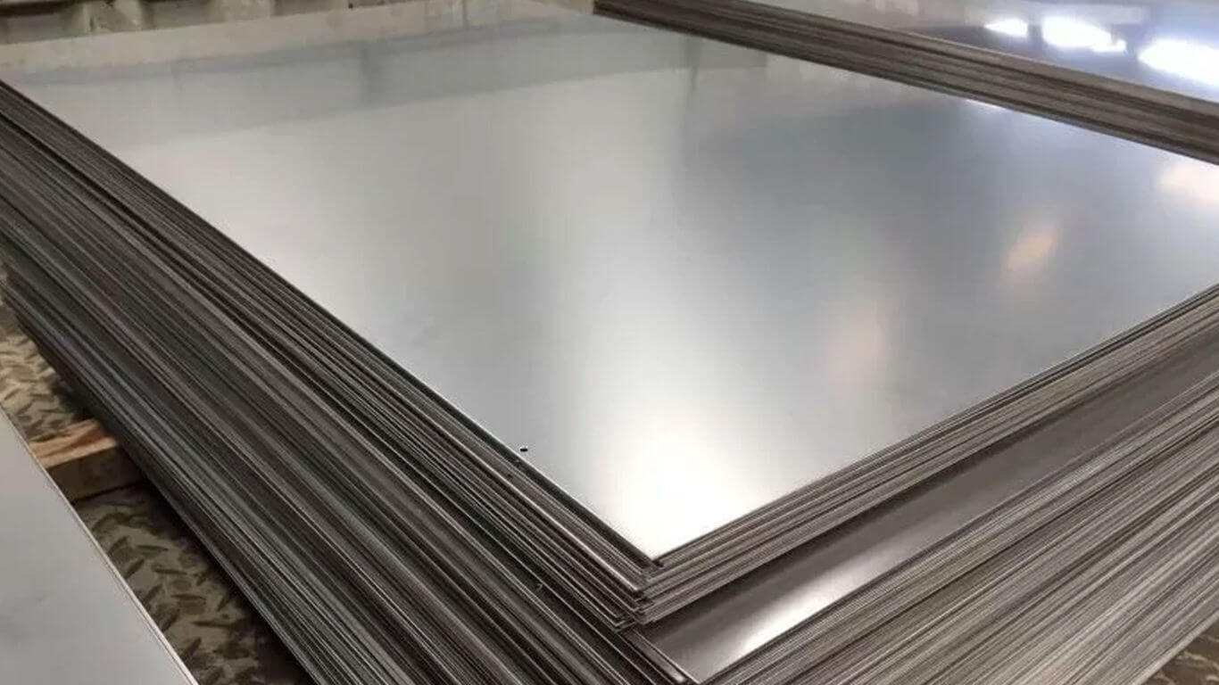 Clean Stainless Steel Sheets