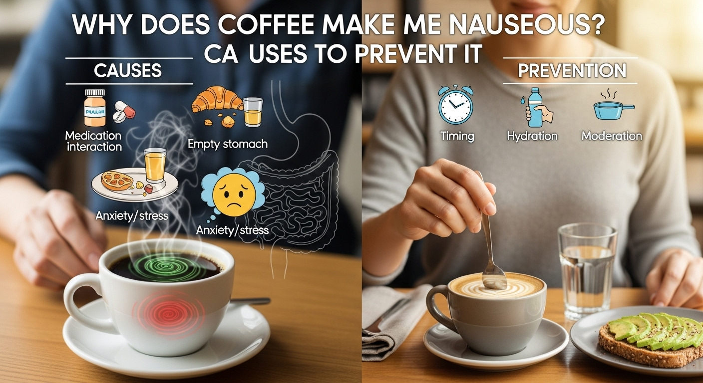 Why Does Coffee Make Me Nauseous