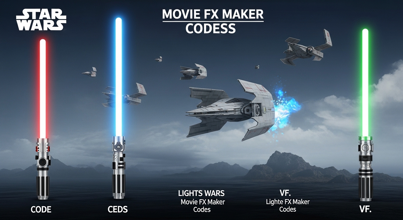 Star Wars Movie FX Maker codes