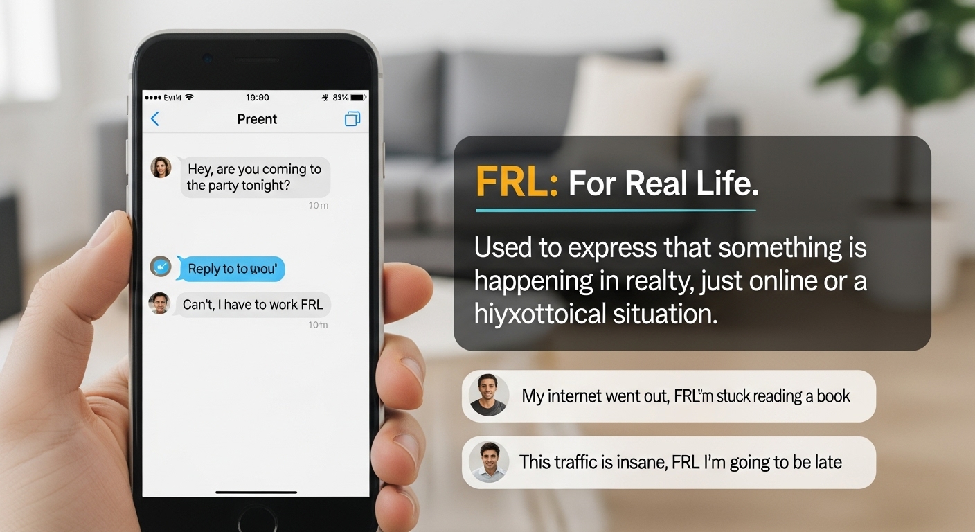 What Does FRL Mean in Text