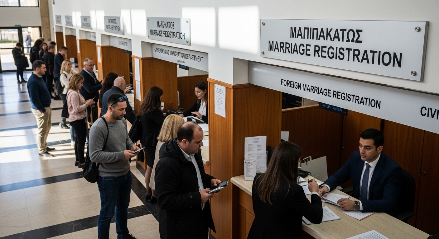 How to Register Foreign Marriage in Cyprus Ministry Interior