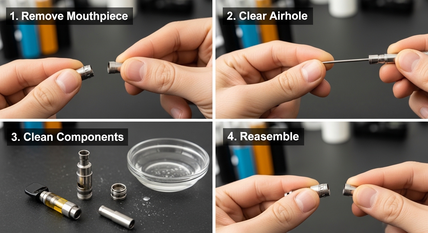 How to Unclog a Cart
