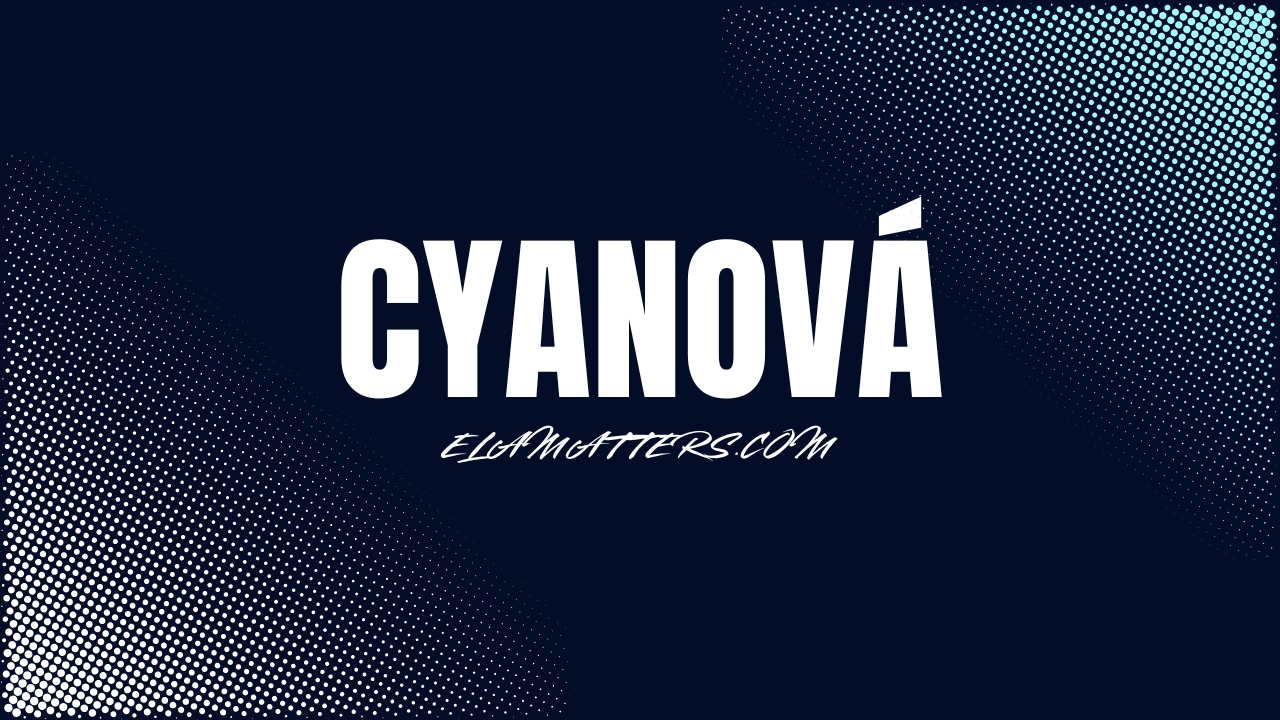 Cyanová